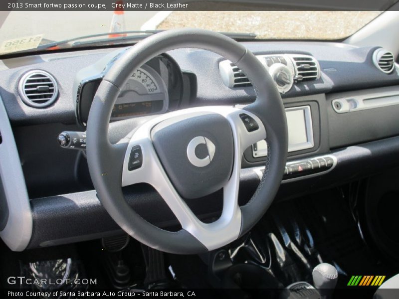 Dashboard of 2013 fortwo passion coupe