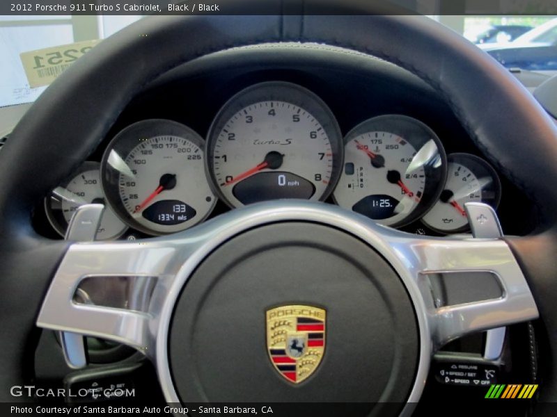  2012 911 Turbo S Cabriolet Turbo S Cabriolet Gauges