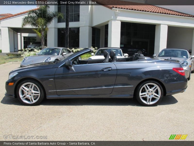  2012 E 550 Cabriolet Steel Grey Metallic