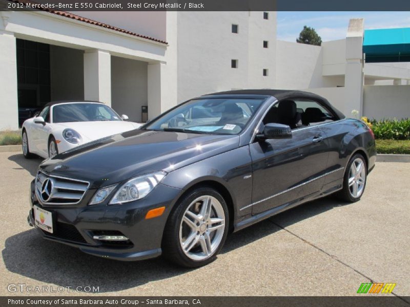 Front 3/4 View of 2012 E 550 Cabriolet