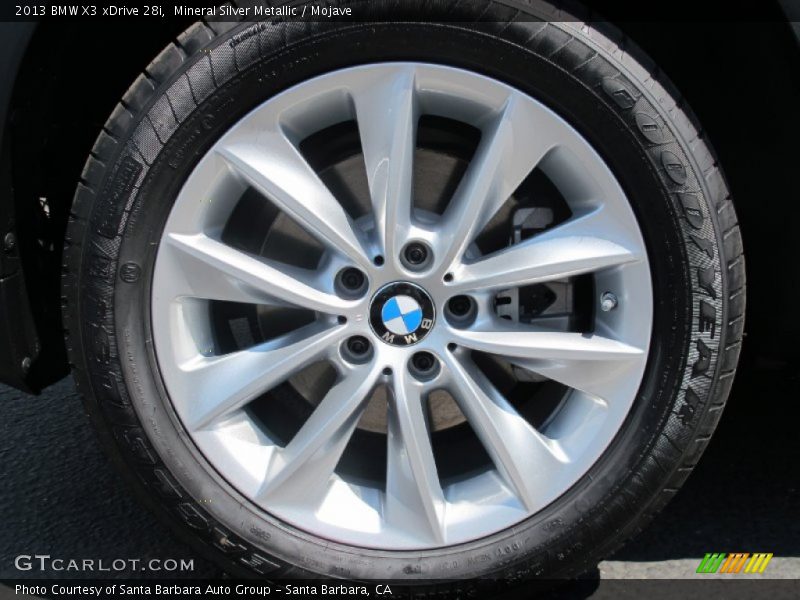  2013 X3 xDrive 28i Wheel