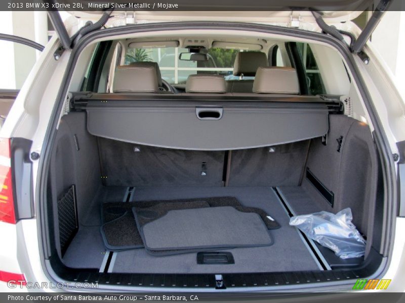  2013 X3 xDrive 28i Trunk