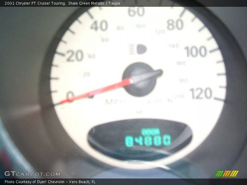 Shale Green Metallic / Taupe 2001 Chrysler PT Cruiser Touring