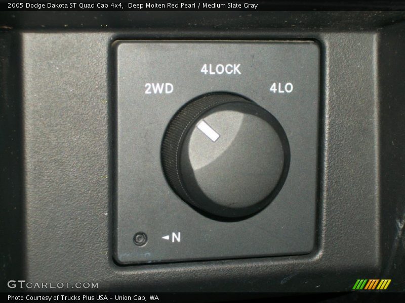 Deep Molten Red Pearl / Medium Slate Gray 2005 Dodge Dakota ST Quad Cab 4x4
