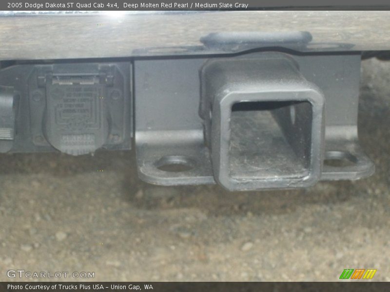 Deep Molten Red Pearl / Medium Slate Gray 2005 Dodge Dakota ST Quad Cab 4x4