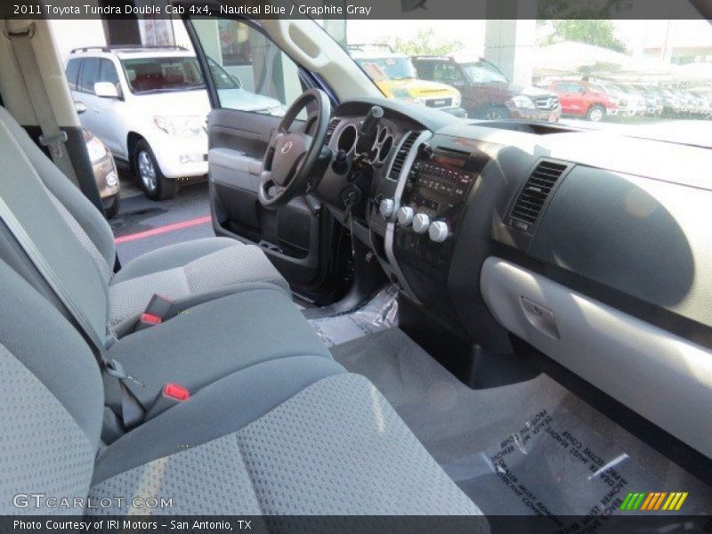 Nautical Blue / Graphite Gray 2011 Toyota Tundra Double Cab 4x4