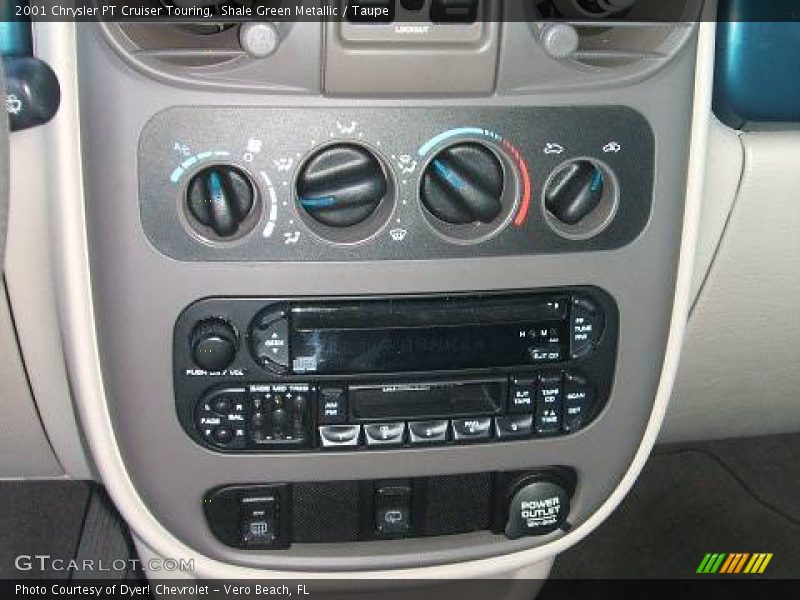 Shale Green Metallic / Taupe 2001 Chrysler PT Cruiser Touring