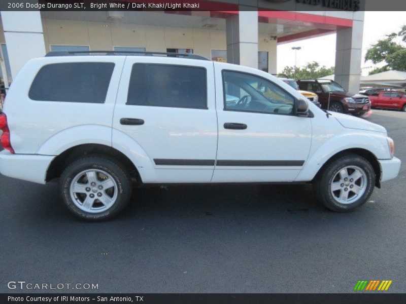 Bright White / Dark Khaki/Light Khaki 2006 Dodge Durango SLT