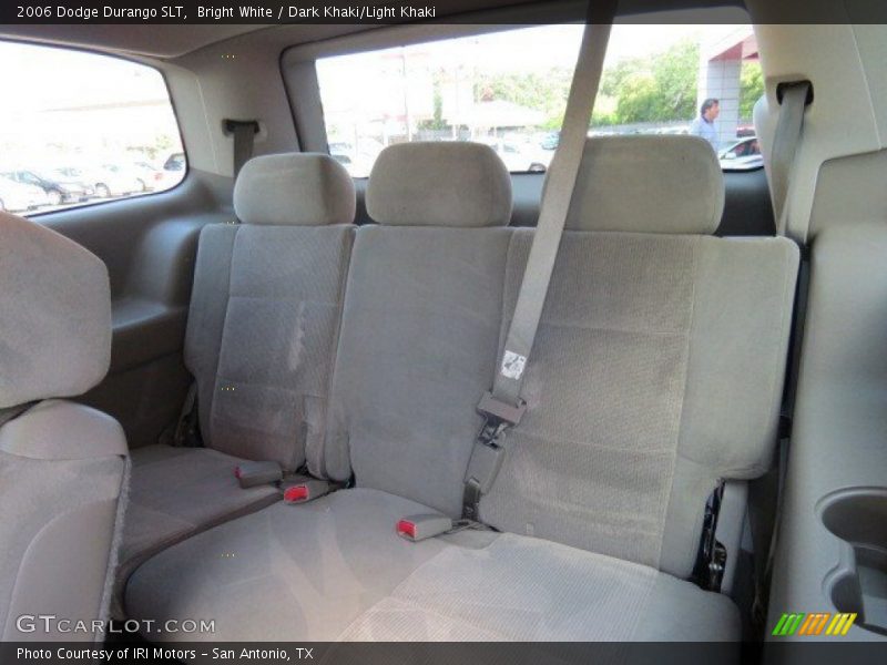 Bright White / Dark Khaki/Light Khaki 2006 Dodge Durango SLT