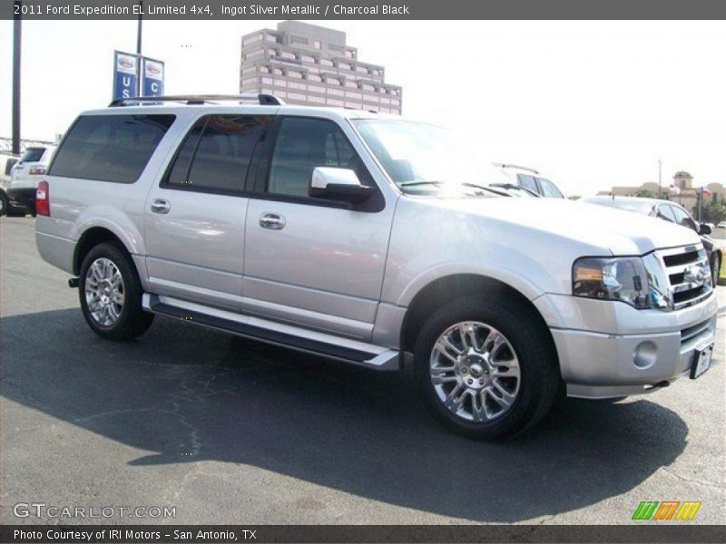 Ingot Silver Metallic / Charcoal Black 2011 Ford Expedition EL Limited 4x4