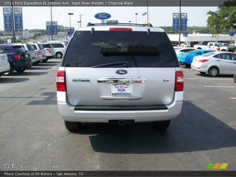 Ingot Silver Metallic / Charcoal Black 2011 Ford Expedition EL Limited 4x4