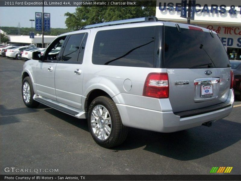 Ingot Silver Metallic / Charcoal Black 2011 Ford Expedition EL Limited 4x4