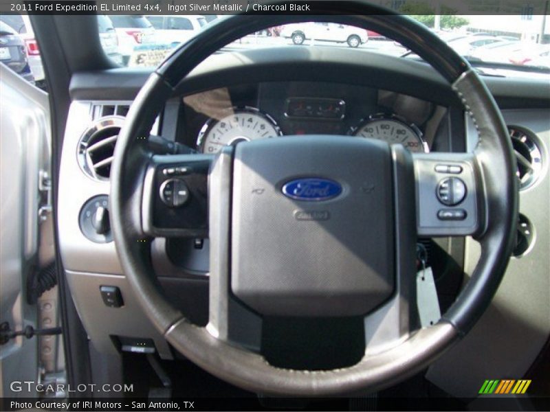 Ingot Silver Metallic / Charcoal Black 2011 Ford Expedition EL Limited 4x4