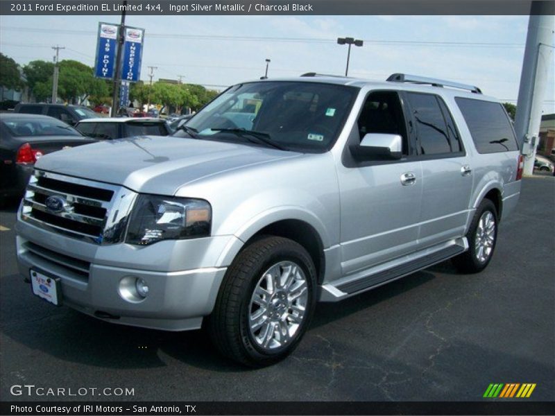 Ingot Silver Metallic / Charcoal Black 2011 Ford Expedition EL Limited 4x4