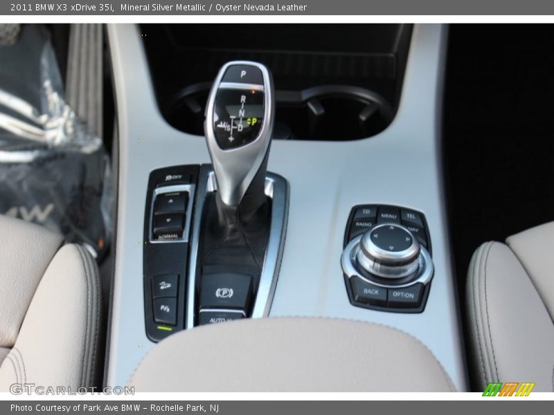 Mineral Silver Metallic / Oyster Nevada Leather 2011 BMW X3 xDrive 35i