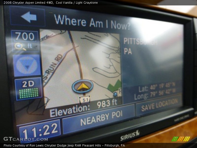 Cool Vanilla / Light Graystone 2008 Chrysler Aspen Limited 4WD