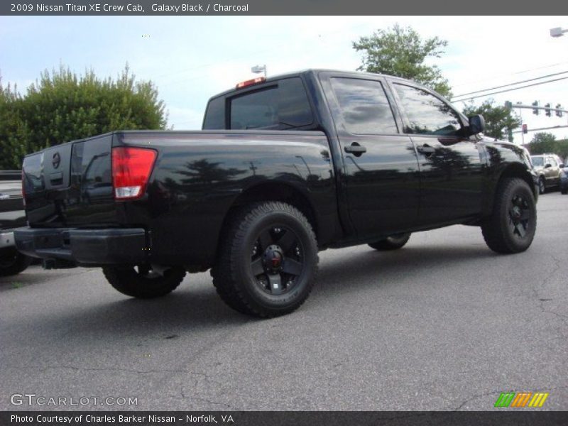 Galaxy Black / Charcoal 2009 Nissan Titan XE Crew Cab