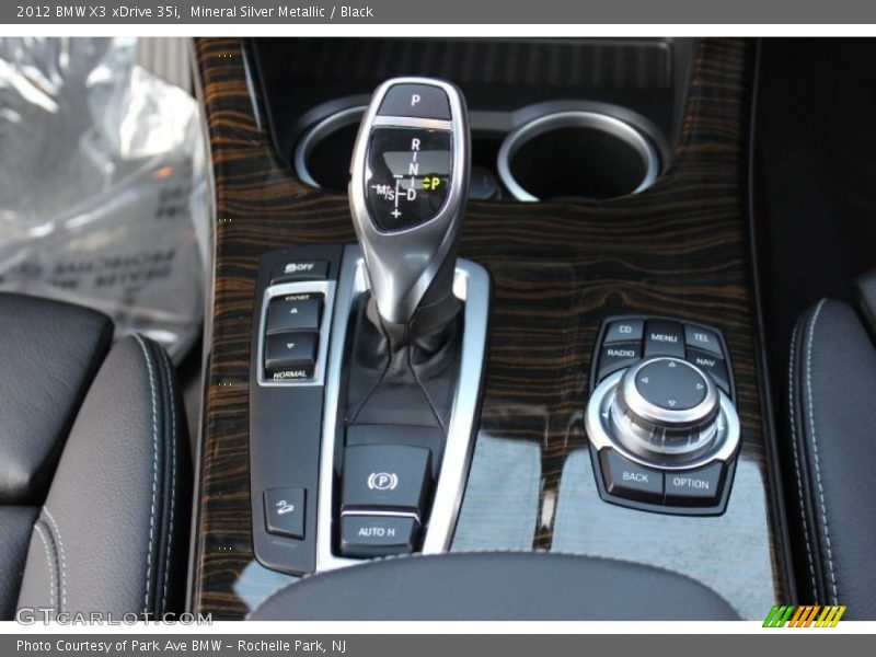 Mineral Silver Metallic / Black 2012 BMW X3 xDrive 35i