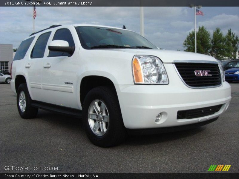 Summit White / Ebony 2011 GMC Yukon SLT 4x4