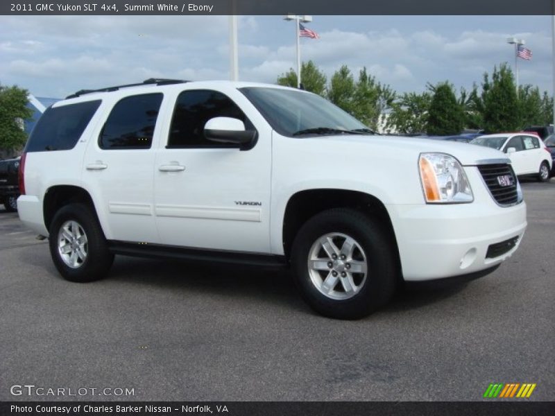 Summit White / Ebony 2011 GMC Yukon SLT 4x4