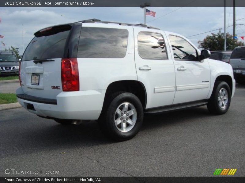 Summit White / Ebony 2011 GMC Yukon SLT 4x4