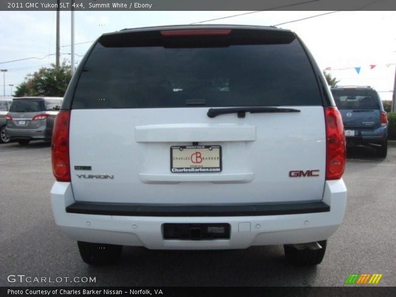 Summit White / Ebony 2011 GMC Yukon SLT 4x4