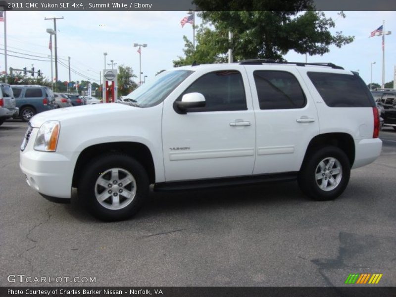 Summit White / Ebony 2011 GMC Yukon SLT 4x4