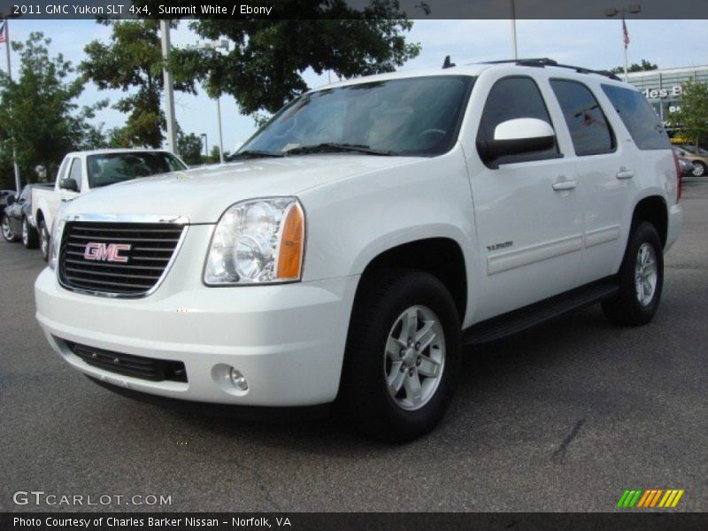 Summit White / Ebony 2011 GMC Yukon SLT 4x4