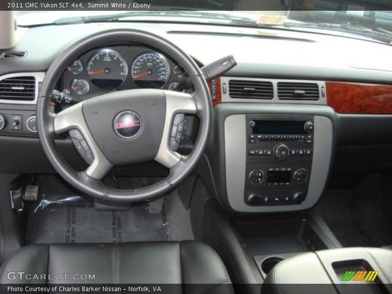 Summit White / Ebony 2011 GMC Yukon SLT 4x4