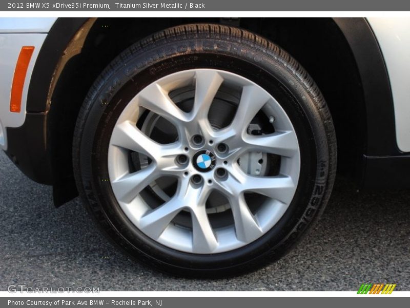 Titanium Silver Metallic / Black 2012 BMW X5 xDrive35i Premium