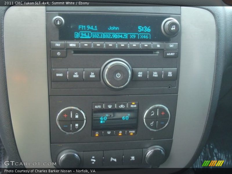 Summit White / Ebony 2011 GMC Yukon SLT 4x4