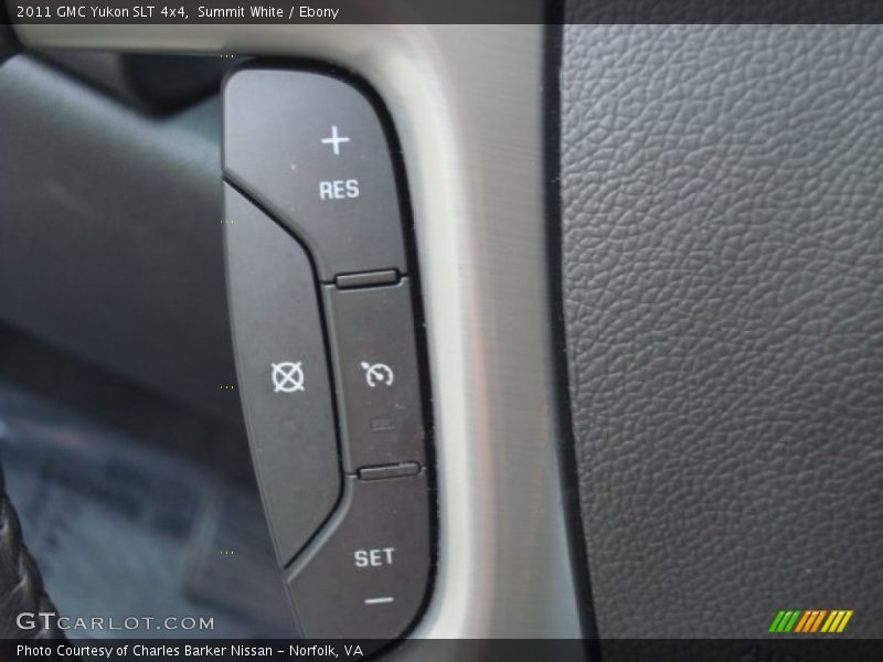 Summit White / Ebony 2011 GMC Yukon SLT 4x4