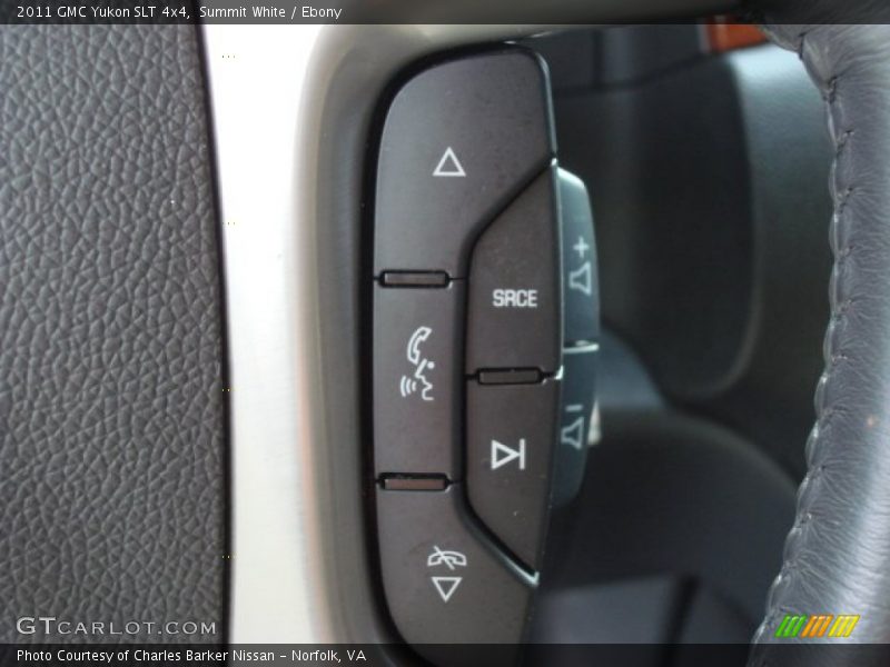 Summit White / Ebony 2011 GMC Yukon SLT 4x4