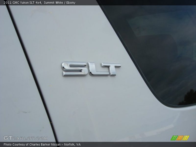 Summit White / Ebony 2011 GMC Yukon SLT 4x4