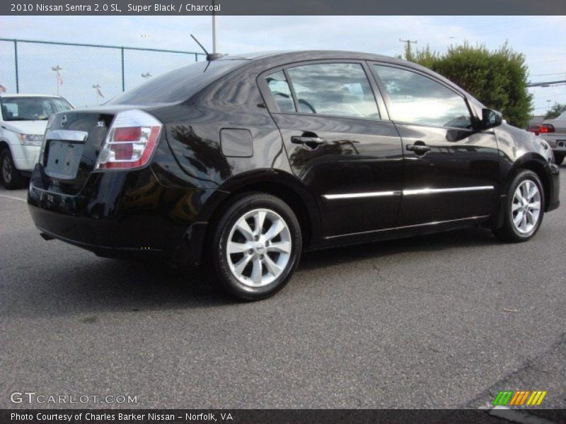 Super Black / Charcoal 2010 Nissan Sentra 2.0 SL