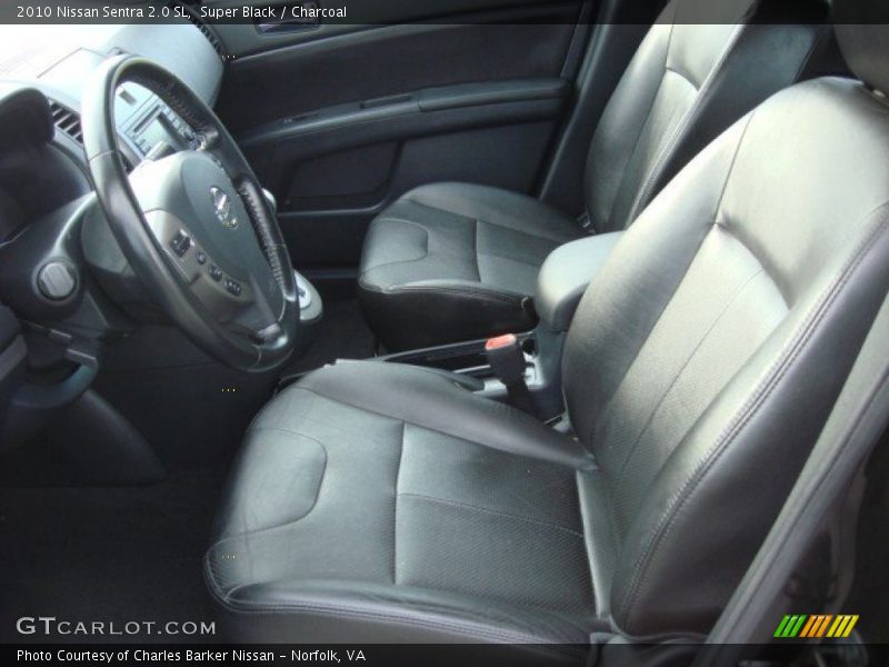 Super Black / Charcoal 2010 Nissan Sentra 2.0 SL