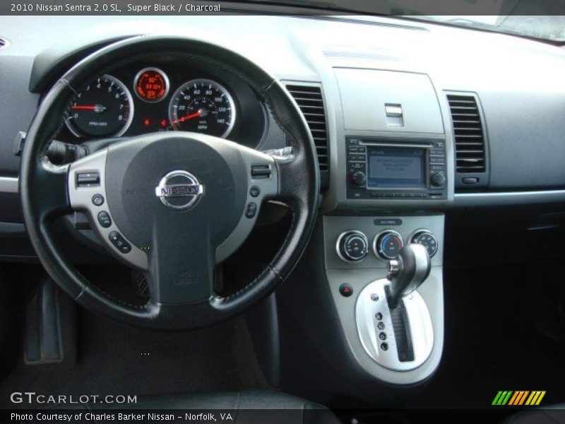 Super Black / Charcoal 2010 Nissan Sentra 2.0 SL