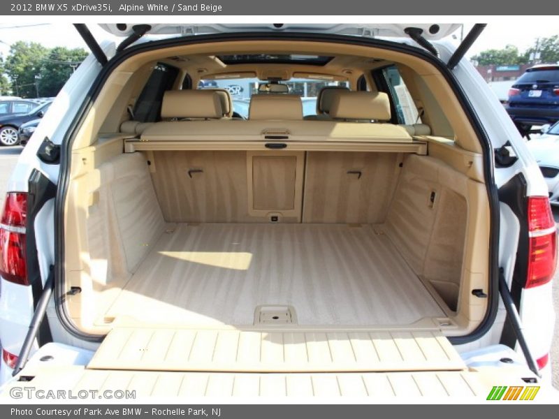 Alpine White / Sand Beige 2012 BMW X5 xDrive35i