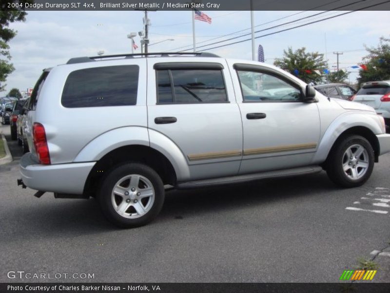 Brilliant Silver Metallic / Medium Slate Gray 2004 Dodge Durango SLT 4x4