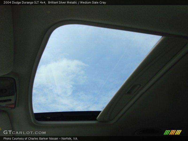 Brilliant Silver Metallic / Medium Slate Gray 2004 Dodge Durango SLT 4x4