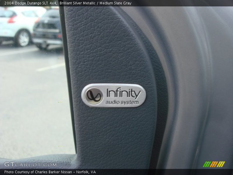 Brilliant Silver Metallic / Medium Slate Gray 2004 Dodge Durango SLT 4x4