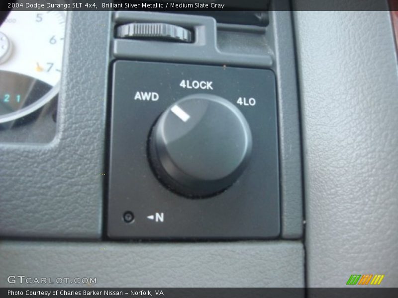 Brilliant Silver Metallic / Medium Slate Gray 2004 Dodge Durango SLT 4x4