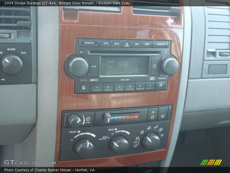 Brilliant Silver Metallic / Medium Slate Gray 2004 Dodge Durango SLT 4x4