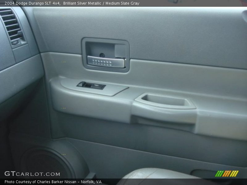 Brilliant Silver Metallic / Medium Slate Gray 2004 Dodge Durango SLT 4x4