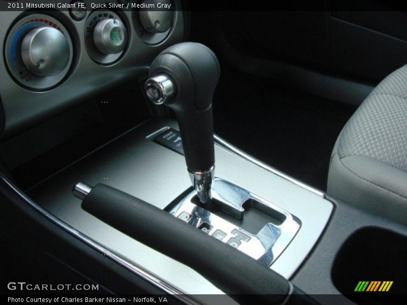 Quick Silver / Medium Gray 2011 Mitsubishi Galant FE