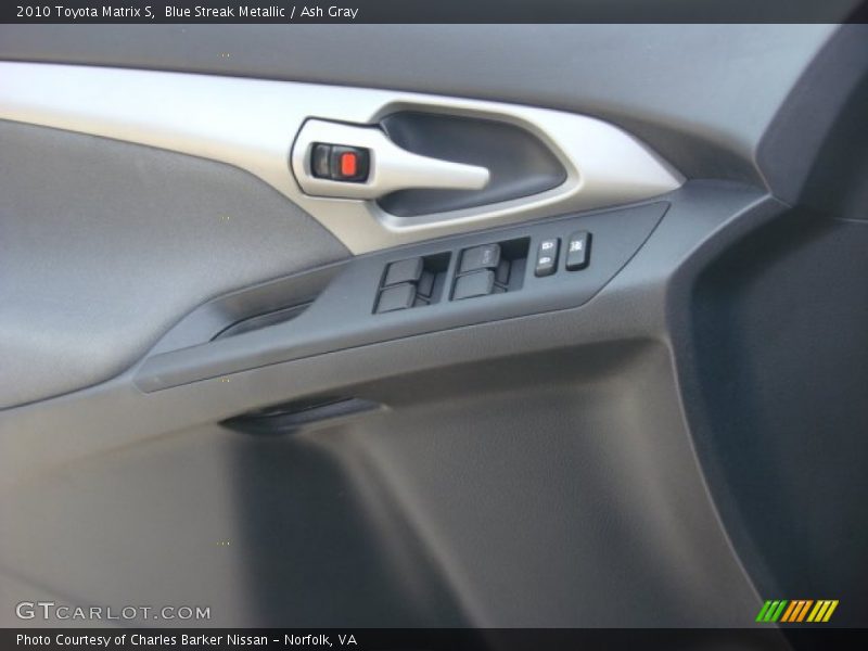 Blue Streak Metallic / Ash Gray 2010 Toyota Matrix S