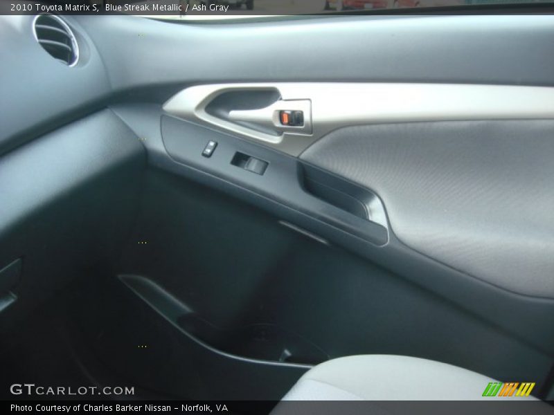 Blue Streak Metallic / Ash Gray 2010 Toyota Matrix S