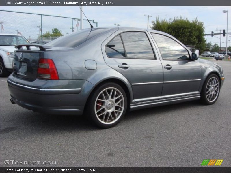 Platinum Grey Metallic / Black 2005 Volkswagen Jetta GLI Sedan