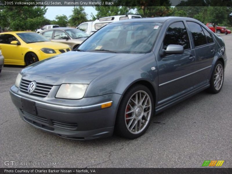 Platinum Grey Metallic / Black 2005 Volkswagen Jetta GLI Sedan