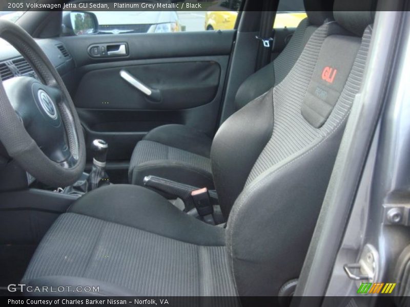 Platinum Grey Metallic / Black 2005 Volkswagen Jetta GLI Sedan